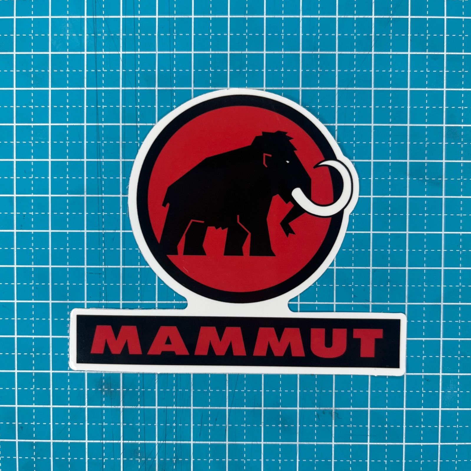 MAMMUT マムート 防水 ステッカー シール ロゴ ブランド アウトドア キャンプ 文具 - メルカリ