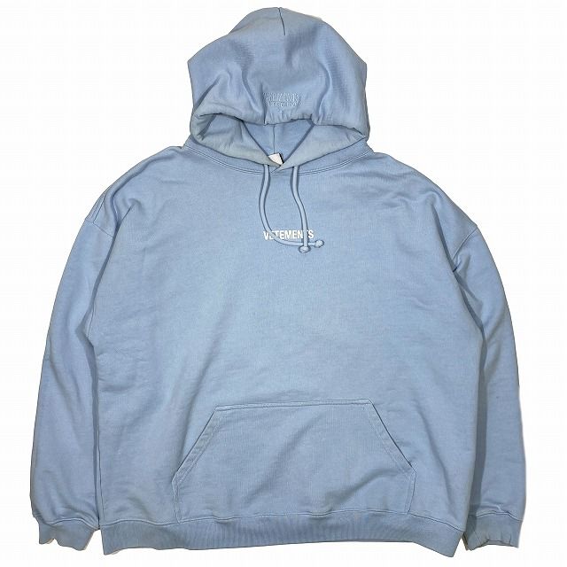 22SS ヴェトモン ベトモン VETEMENTS ロゴレーベル プルオーバー 