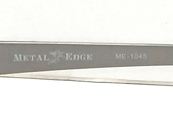  メタルエッジ メガネフレーム ME-1045 ナイロ ル シルバー ブラック系 メガネ 小物