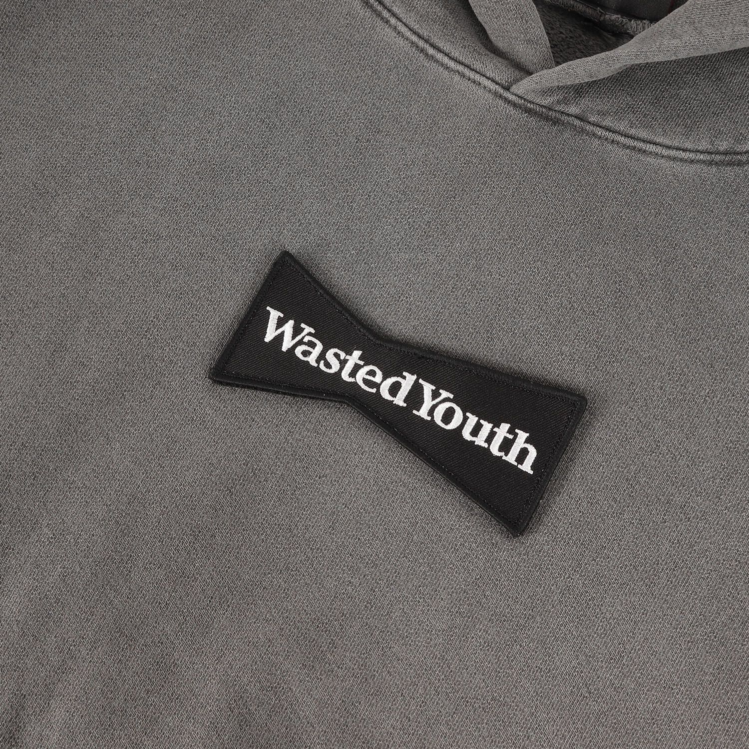 新品】Wasted Youth ウェイステッド ユース パーカー ブラック