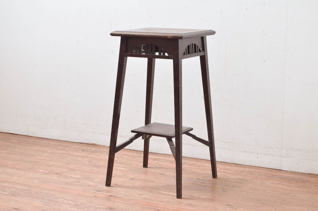 O-1831】作業台 ワークテーブル 机 昭和レトロ アンティーク 古道具