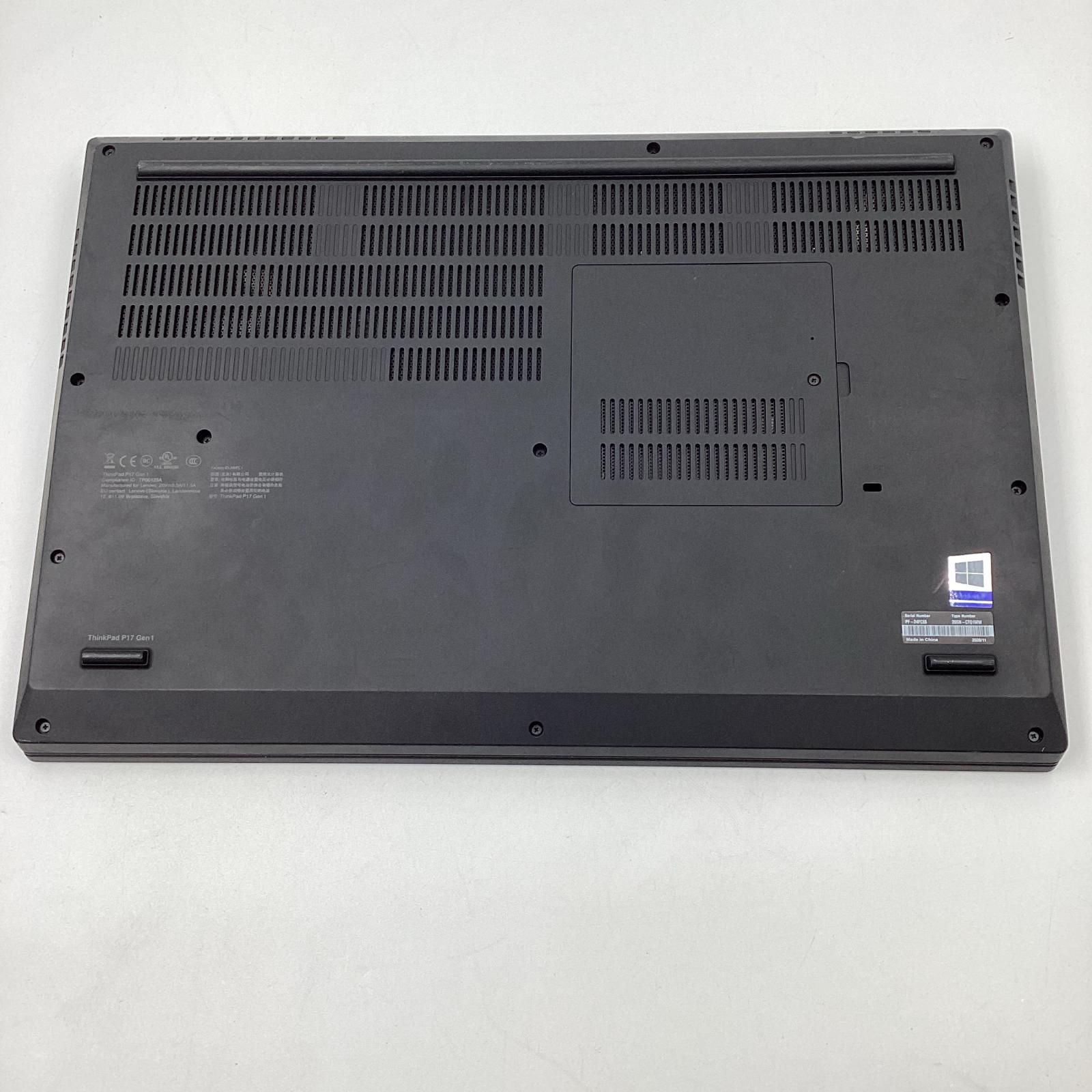 全額返金保証】【最速発送】Lenovo ThinkPad 20SN-CT01WW i9-10980HK  