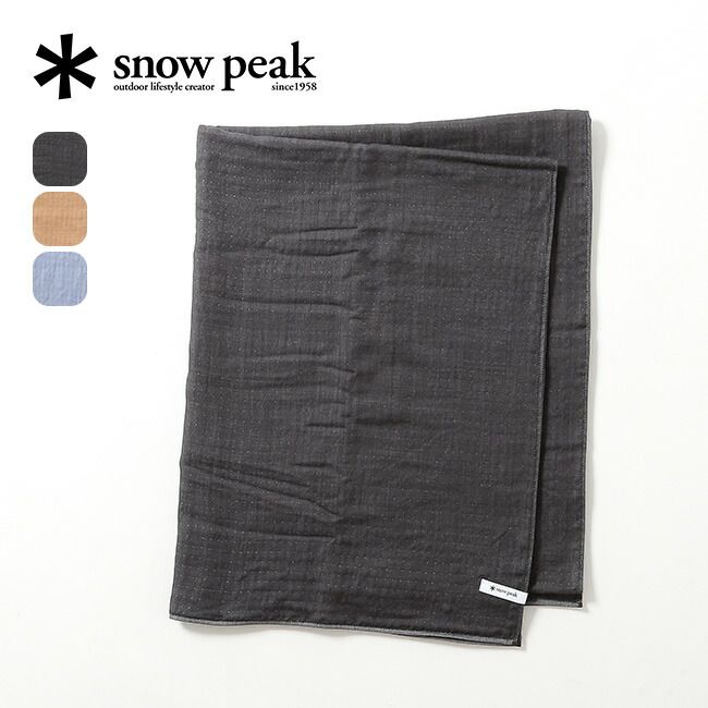 snow peak スノーピーク ソフトガーゼショール