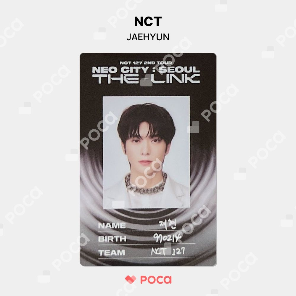 NCT ジェヒョン トレカ NEO CITY : SEOUL THE LINK ID CARD +