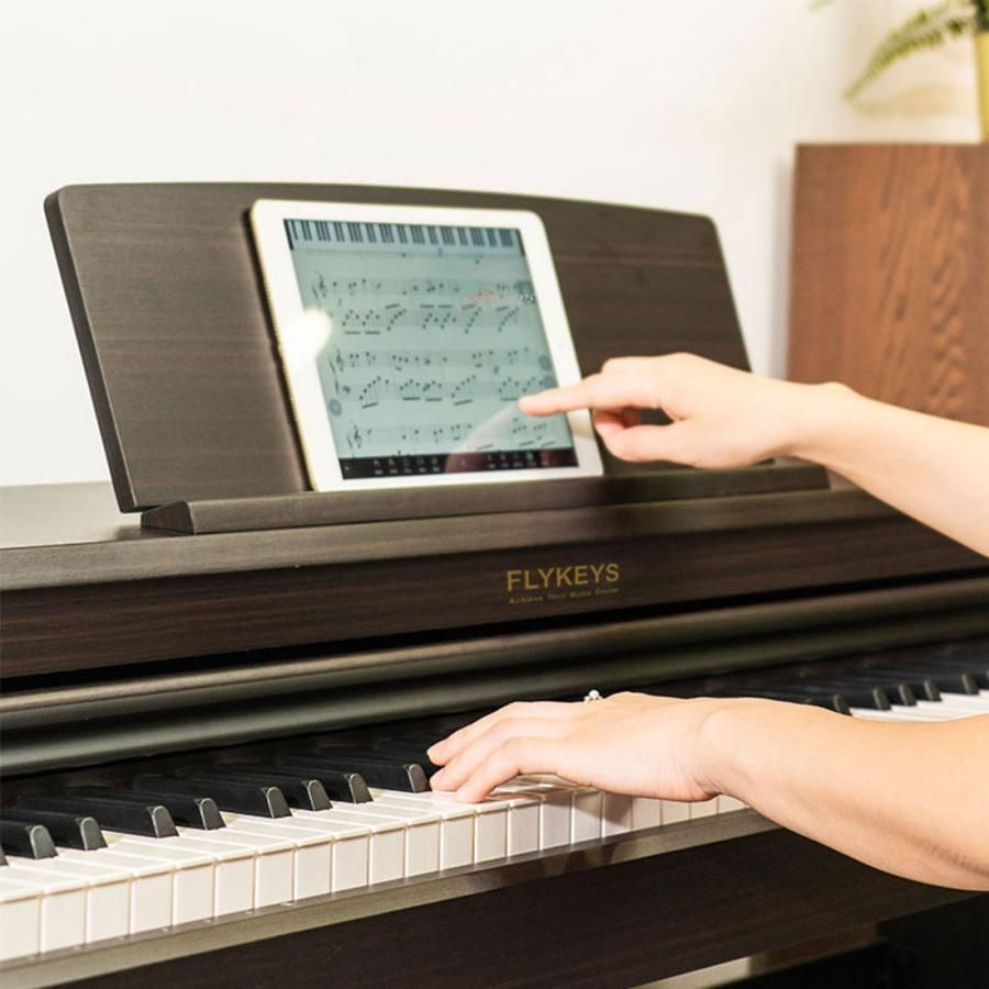 電子ピアノ 全2色 イス付き デジタルピアノ 要組み立て - メルカリ