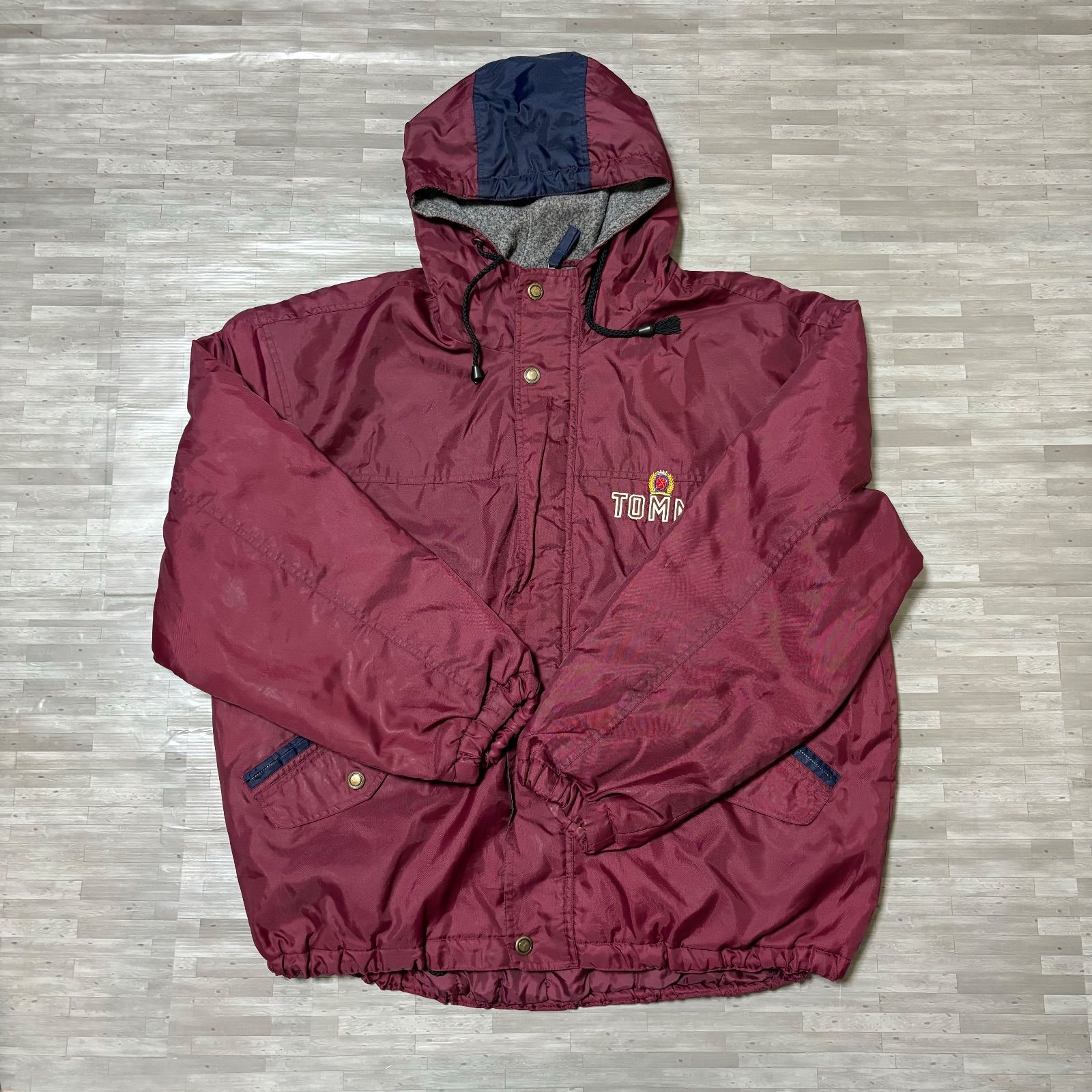 90s Tommy Hilfiger マウンテンパーカー 裏地フリース トミーフィルヒ