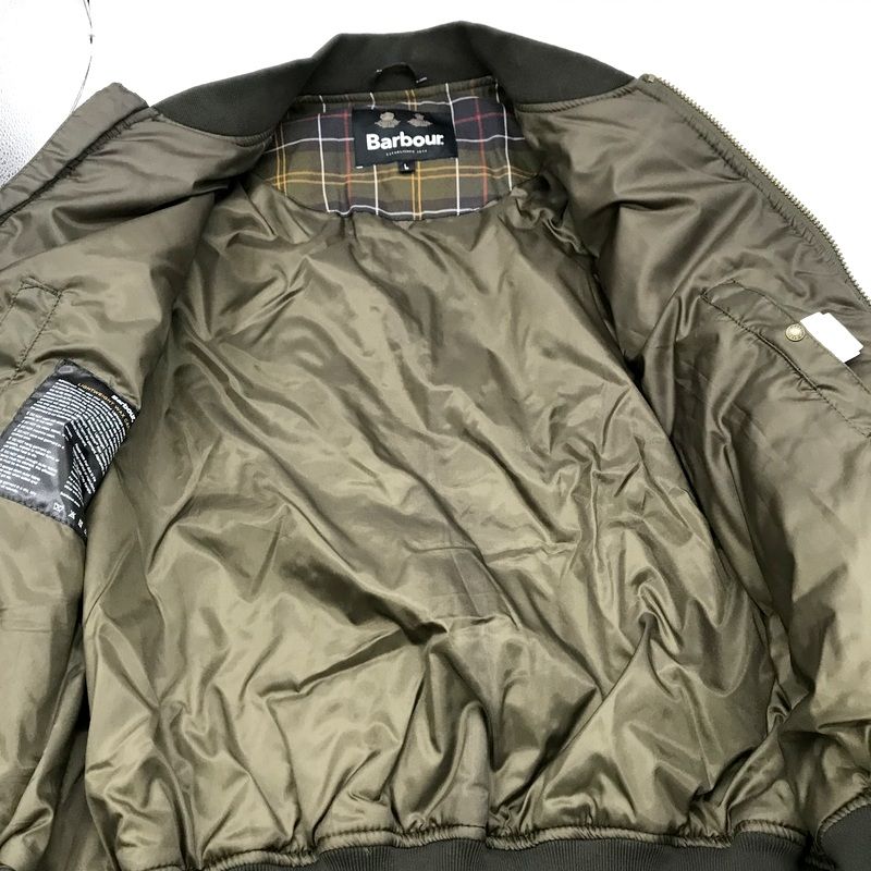 Barbour JBS フライトジャケット 美品 232MWX2251 MA-1 オーバー