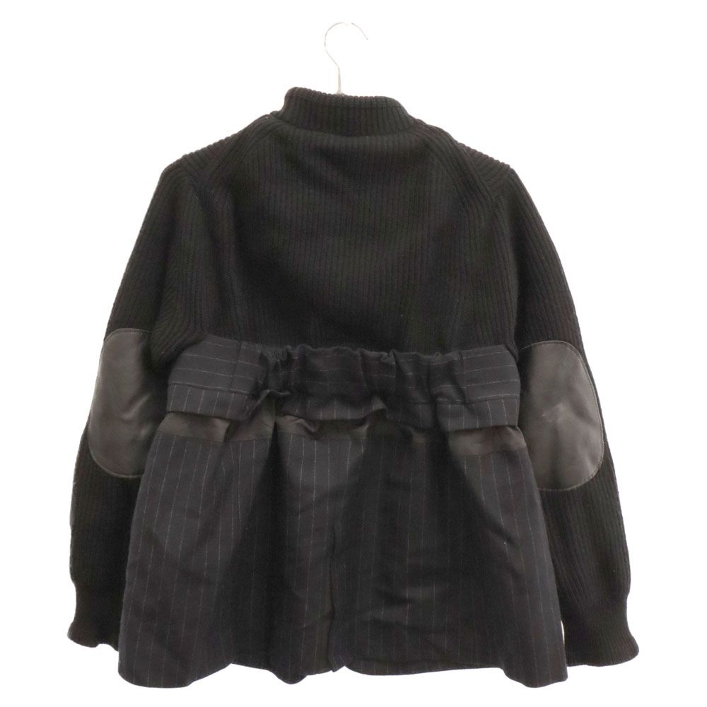 Sacai (サカイ) 22AW Wool Knit Chalk Pullover チョーク Sacai (サカイ) 22AW Wool Knit Chalk Pullover チョーク