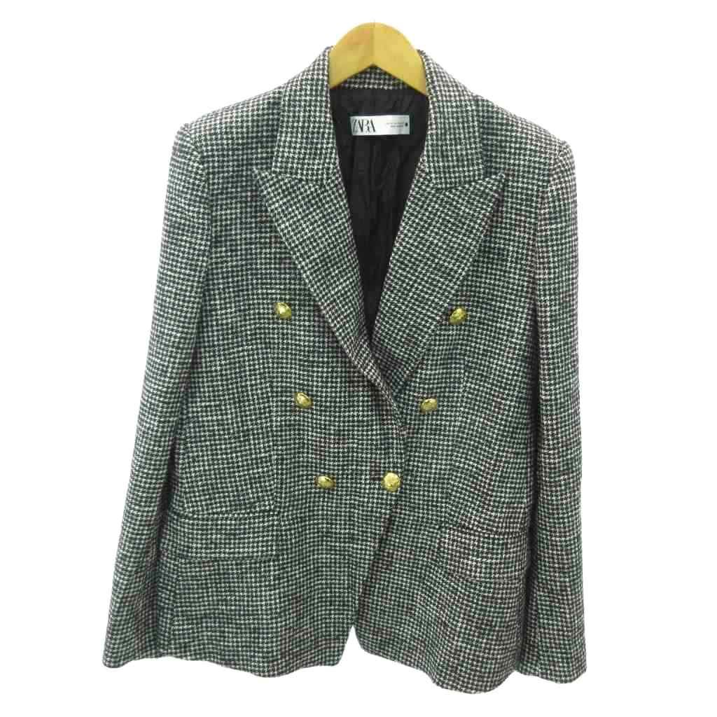 CHANEL テーラードジャケット ハウンドトゥース シャネル(CHANEL)シャネル ジャケット テーラードジャケット