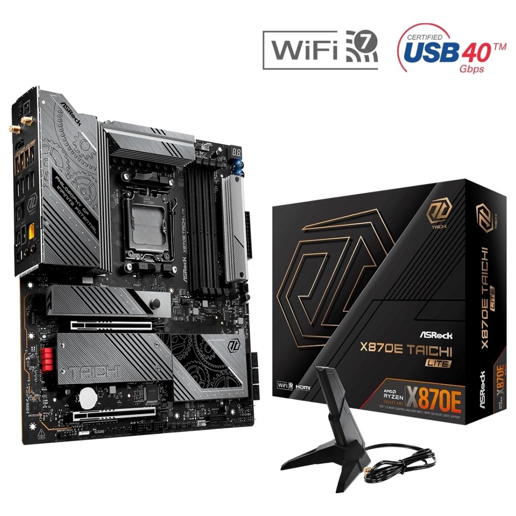 Windows10 14日間保証付き マザーボード X870E Taichi Lite X870E Taichi Lite メーカー整備品