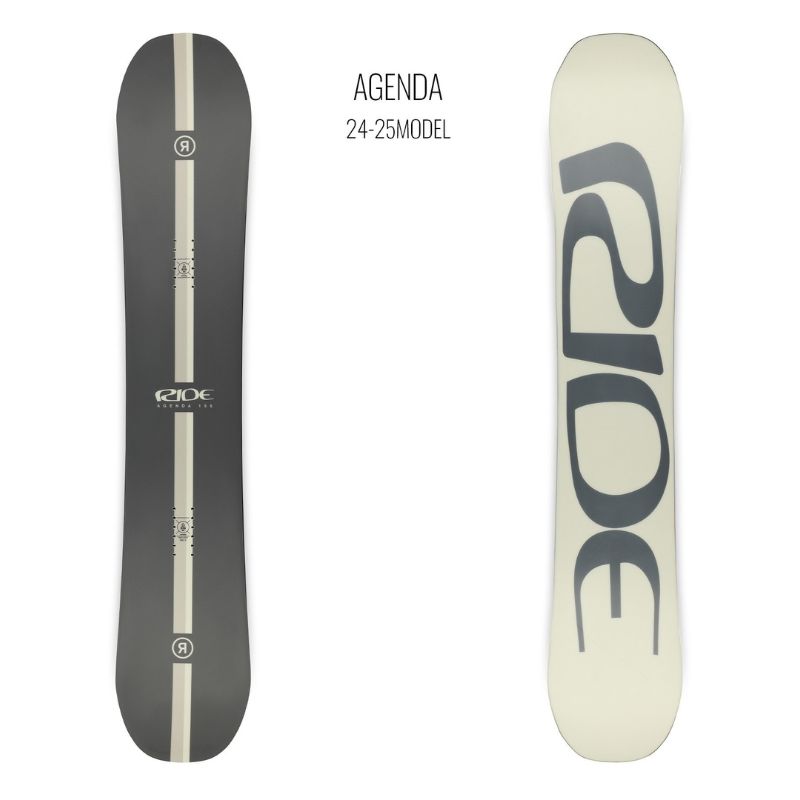 スノーボード 2点セット メンズ 初心者向け RIDE ライド 板 HEAD ビンディング 全国ムラサキスポーツにてワックス永久無料 24-25 AGENDA×24FX MU ブラック ムラスポ公式