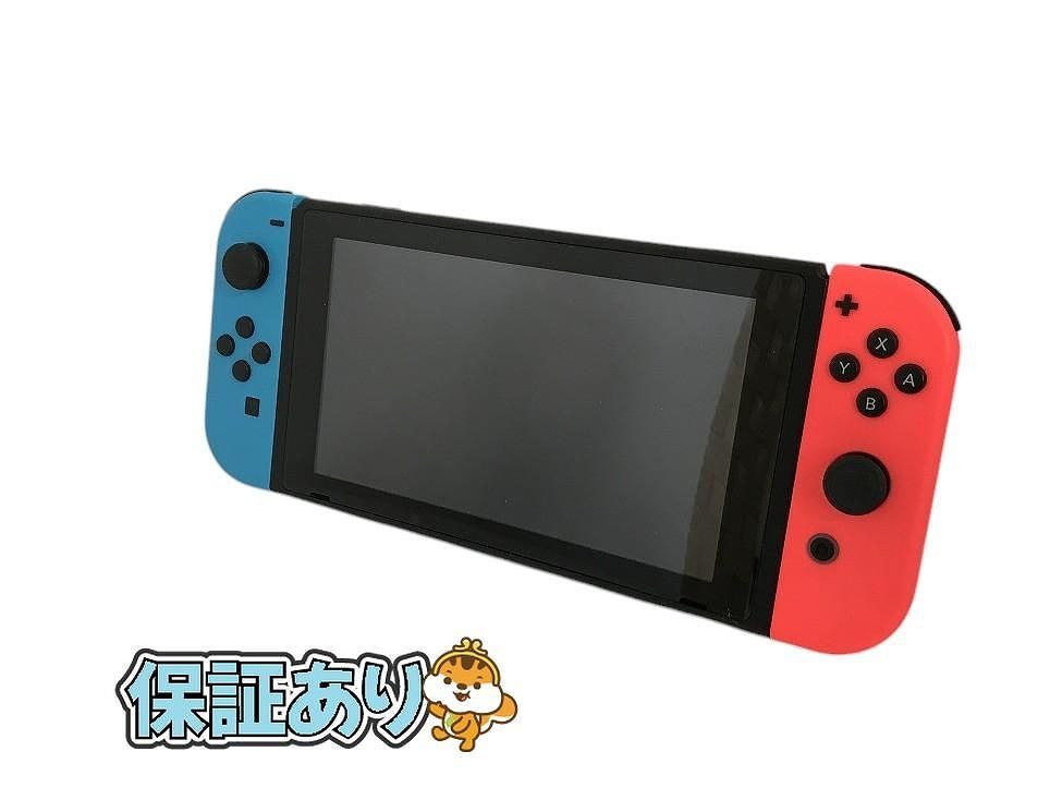 Nintendo 任天堂 ゲーム機 Switch HAC-001 -01 2020年製 ネオンブルー ネオンレッド APK686974厚