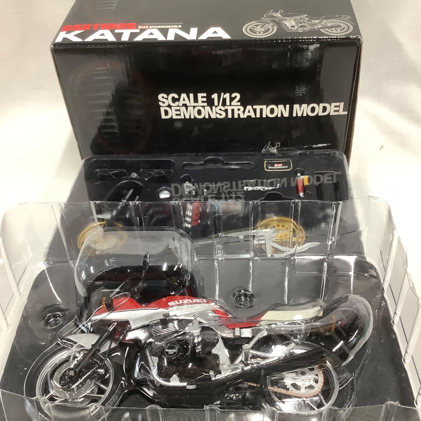 KATANA 1／12スケール　ヨシムラ　デモンストレーションモデル KATANA 1／12スケール ヨシムラ デモンストレーションモデル