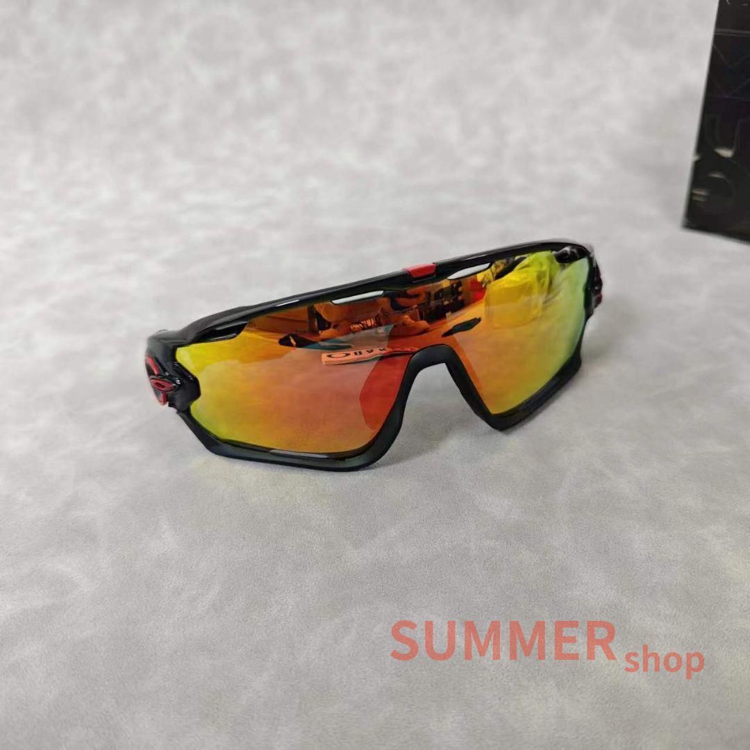 ★大セール★OAKLEY JAWBREAKER 9290 オークリー サングラス 4枚 スイッチ交換 偏光 レンズ メンズ