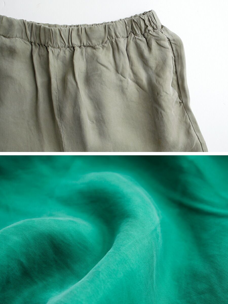 送料無料】 Bliss bunch サテン パンツ PETTIキュプラ 春 夏 秋