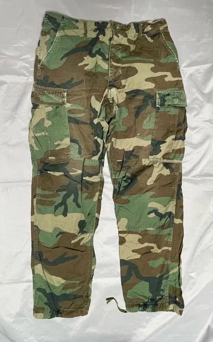 80s 米軍 ウッドランド リップストップ パンツ L