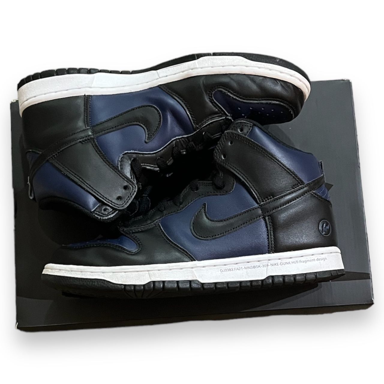 国内正規 FRAGMENT DESIGN × NIKE DUNK HIGH 
