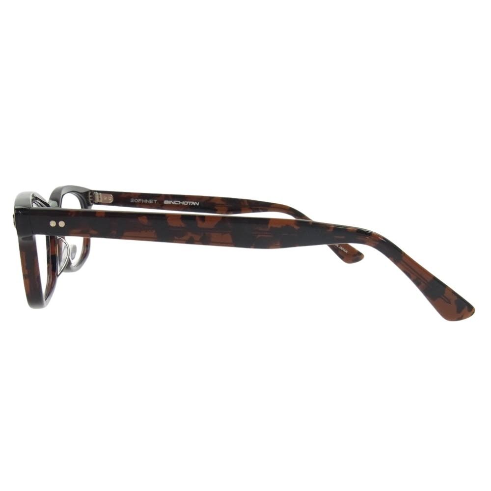 SOPHNET. ソフネット 24AW SOPH-242082 × 金子眼鏡 BINCHOTAN GLASSES