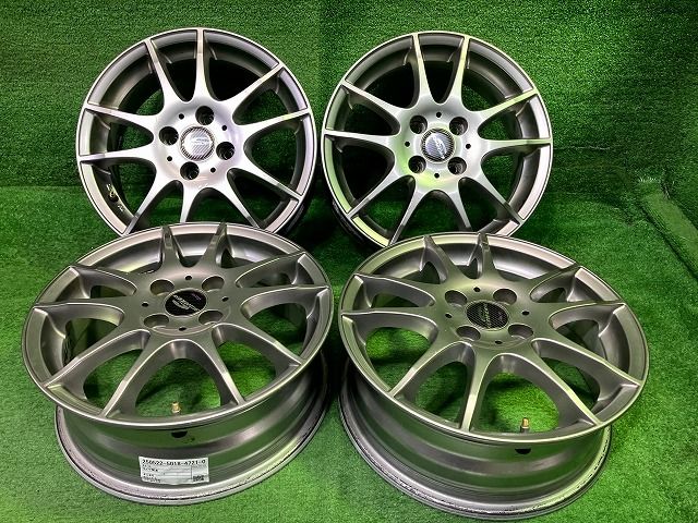 社外 シュナイダー 15ｲﾝﾁ 5.5J 4穴 4本 100 45