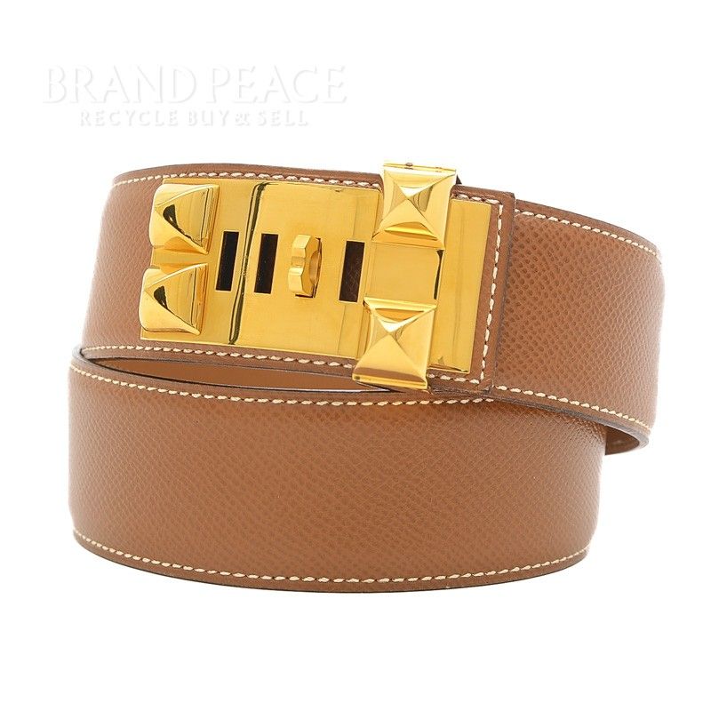 美品 エルメス レザー メドール コリエドシアン 70 ベルト ブラック 黒 エルメス メドール コリエドシアン 〇Z ベルト 70 レザー