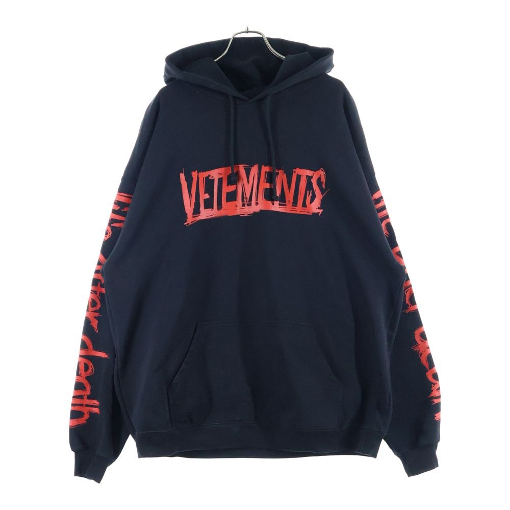 VETEMENTS (ヴェトモン) 21AW WORLD TOUR HOODIE ワールドツアー ロゴ 