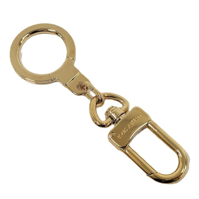 美品！ルイヴィトン アノクレ キーリング キーホルダー ゴールドM62694 LOUIS VUITTON アノクレ キーリング キーホルダー メッキ