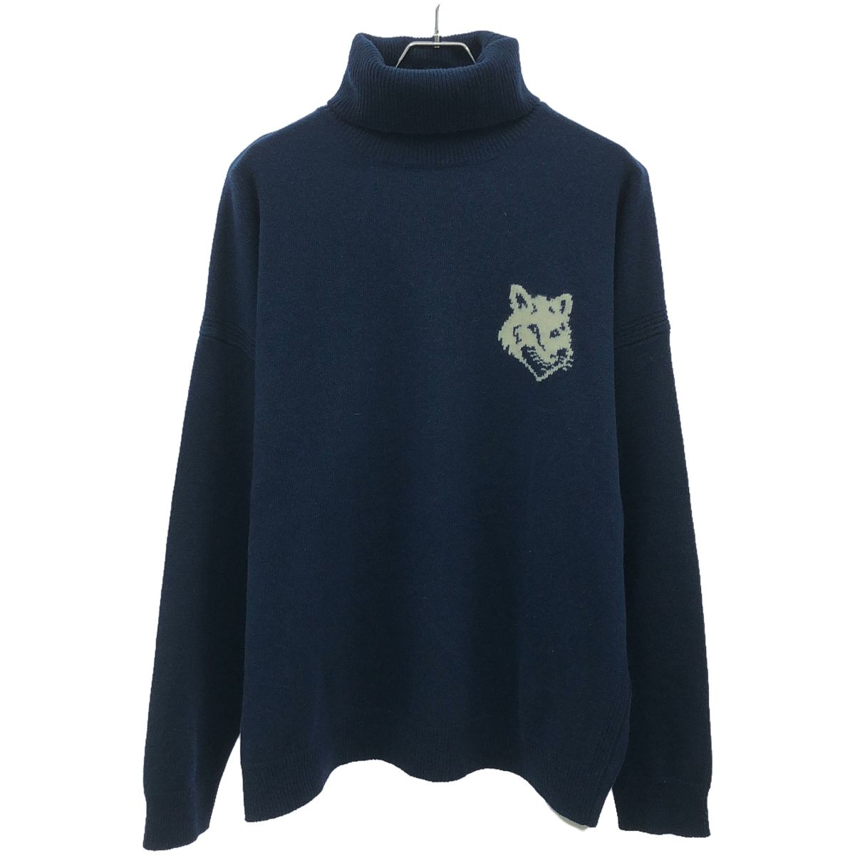 メゾンキツネ MAISON KITSUNE ささい タートルニット セーター M