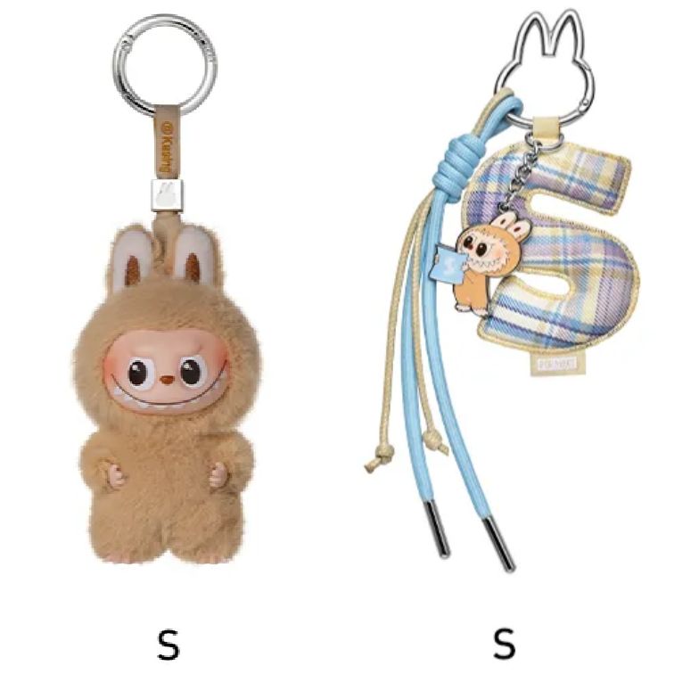 ラブブ イニシャル S ペンダント-チャームセット THE MONSTER PIN FOR LOVE POP MART