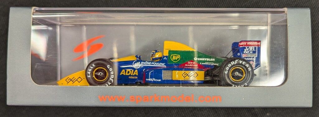 Spark model 1|43 Lola LC89 No.29 Portuguese GP 1989 Michele Alboreto S2977