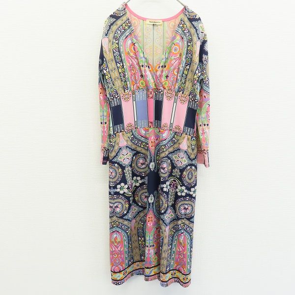 未使用級 定価5万円 REGINA ROMANTICO 総柄 ワンピース レジーナロマンティコ REGINA ROMANTICO ワンピース ロング 総柄