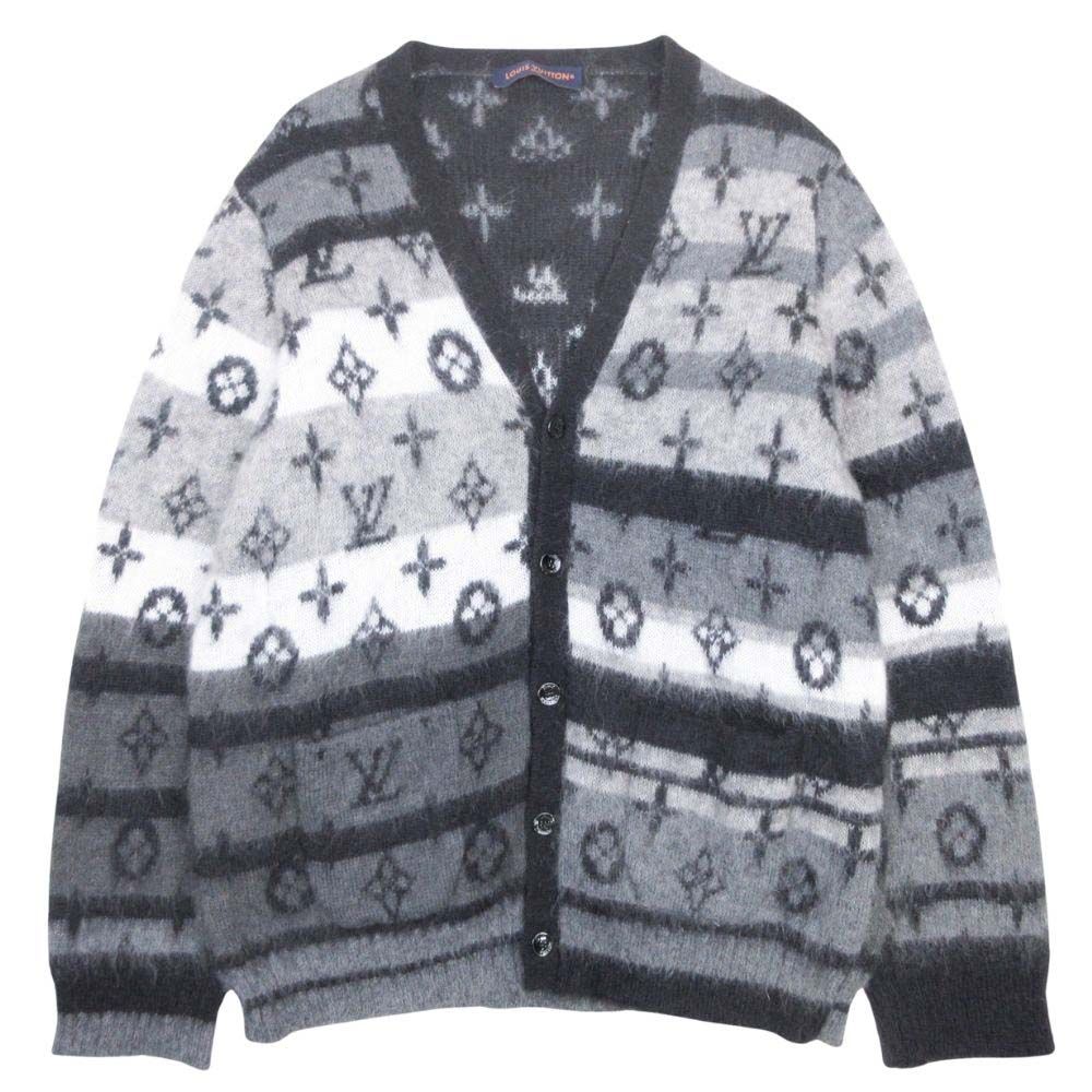 LUIS モヘアカーディガン Kid Mohair Jacquard Cardigan | YOKE Official Website