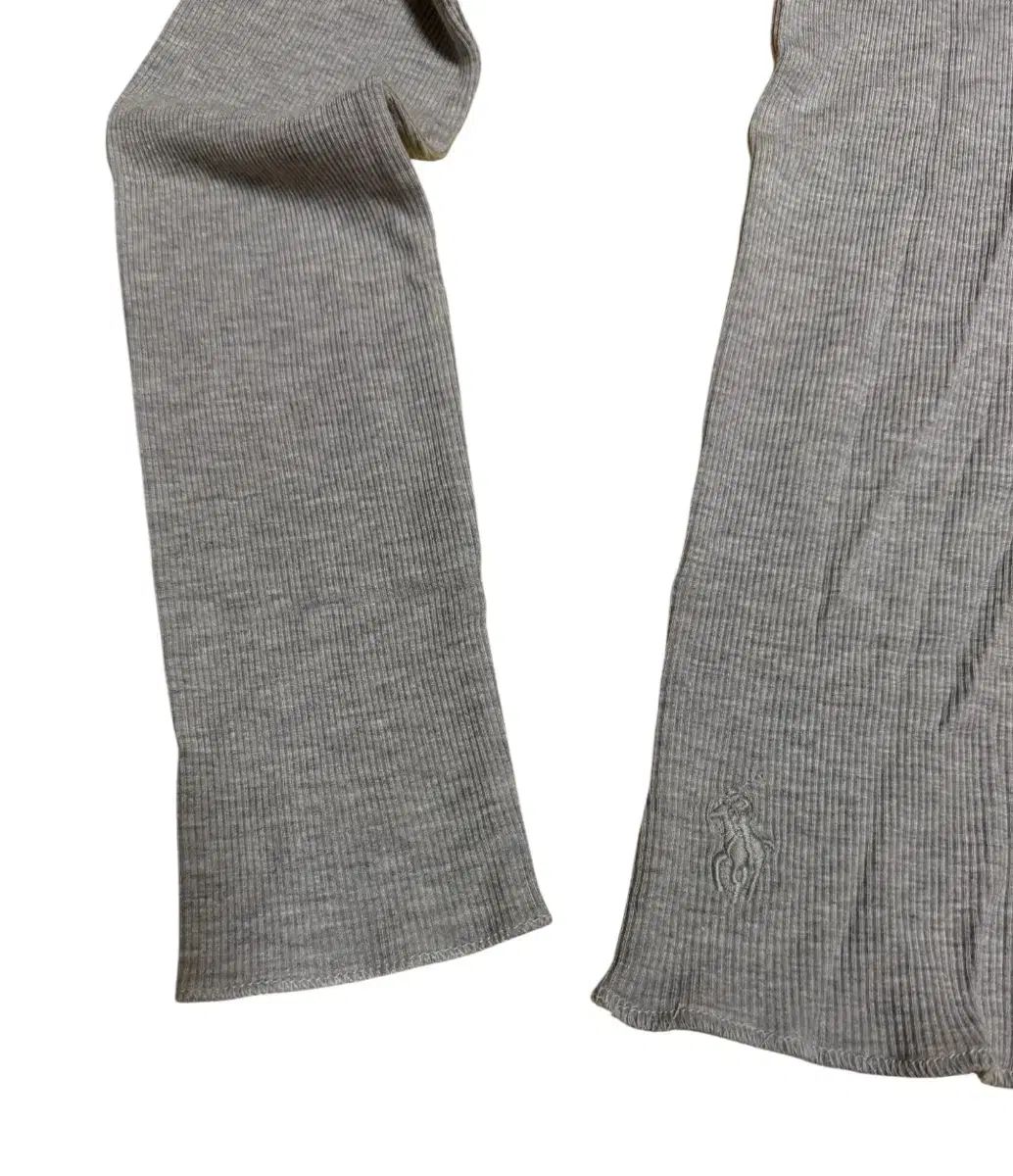 ポロ Ralph Lauren ラルフローレン ベージュ リブ タートルネック S