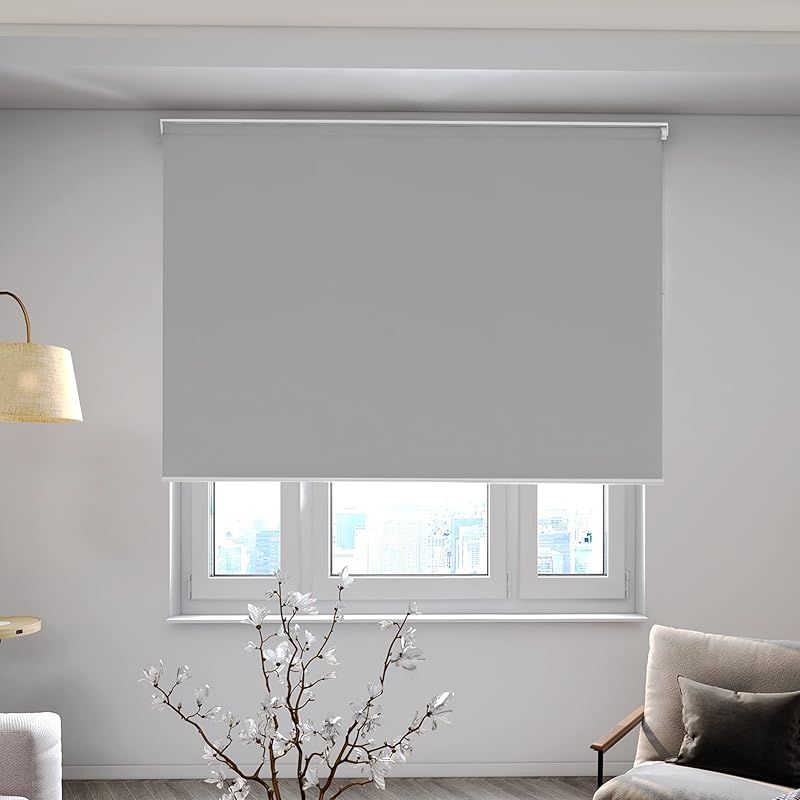 Deconovo ロールスクリーン ロールカーテン チェーン式 1級遮光 断熱