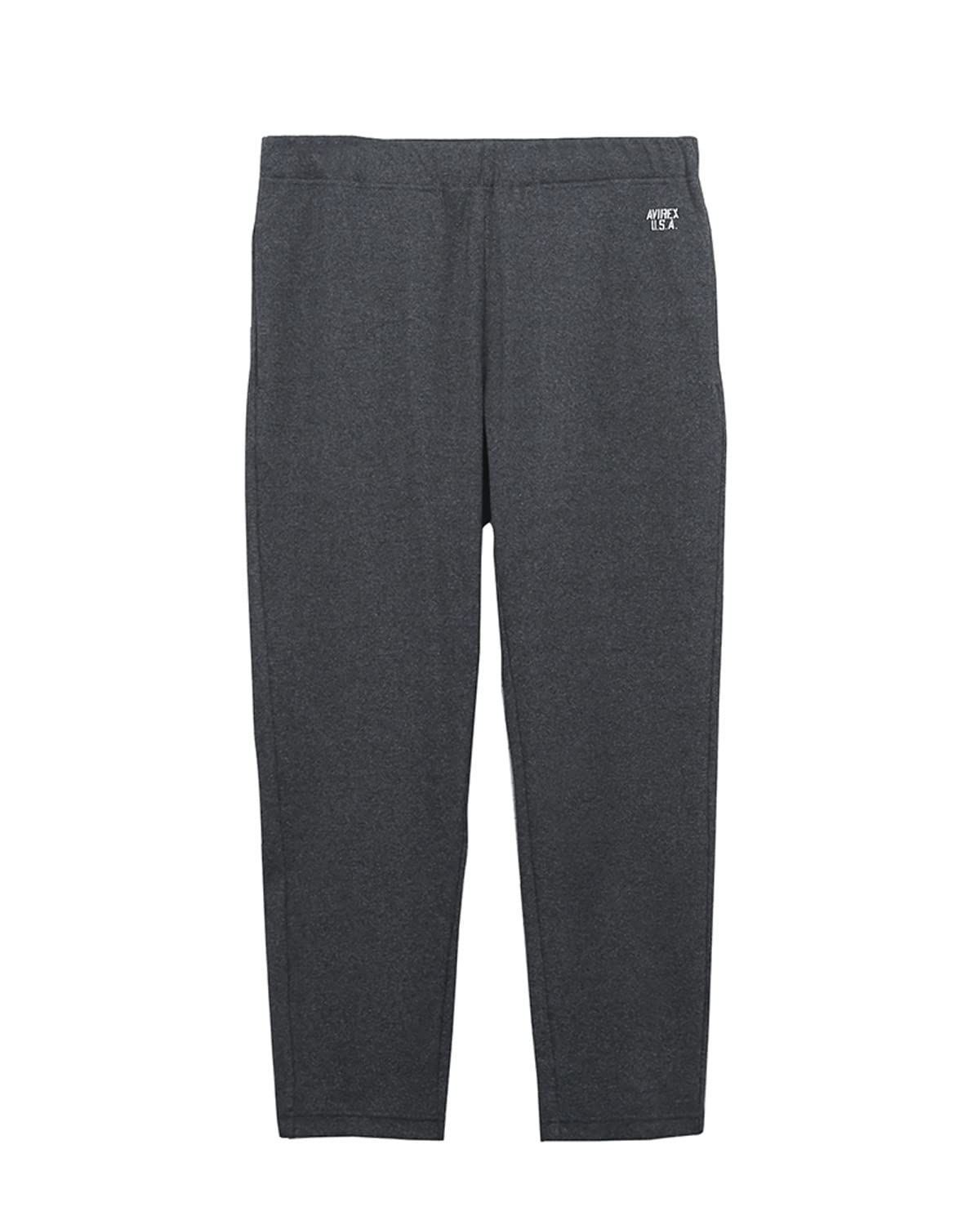 L_019 CHARCOL アヴィレックス DAILY デイリー リブ イージー パンツ RIB EASY PANT 6116152 メンズ L 019 CHARCOL