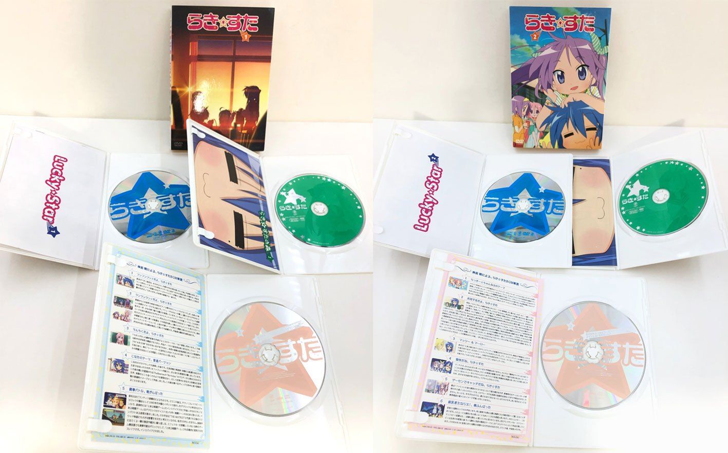 ♪) DVD らき☆すた 限定版 全12巻セット [80] - メルカリ