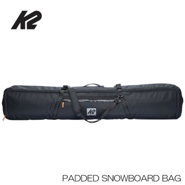 ケーツー スノーボード ケース K2 PADDED SNOWBOARD BAG BLACK パッティド スノーボードバック 158|168cm