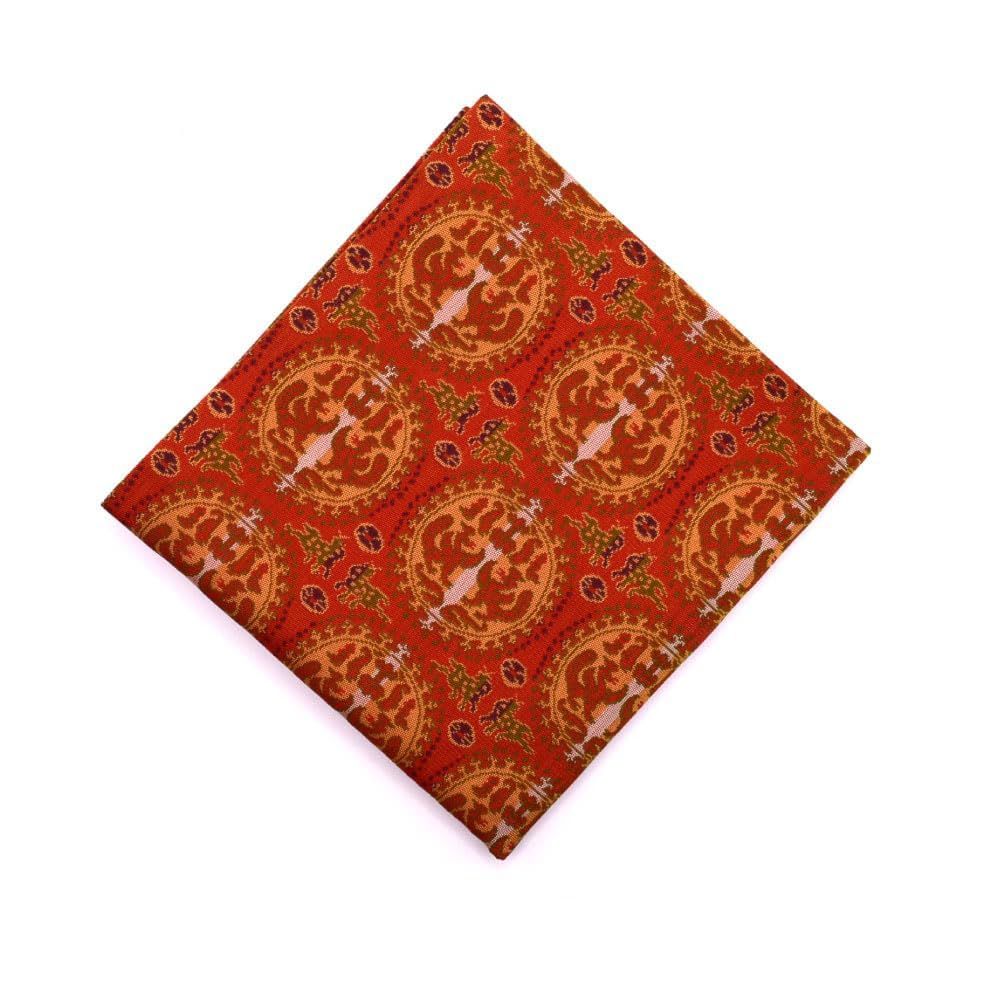 中川政七商店 茶道具 出帛紗 だしふくさ ショップ 二重蔓牡丹 名物裂