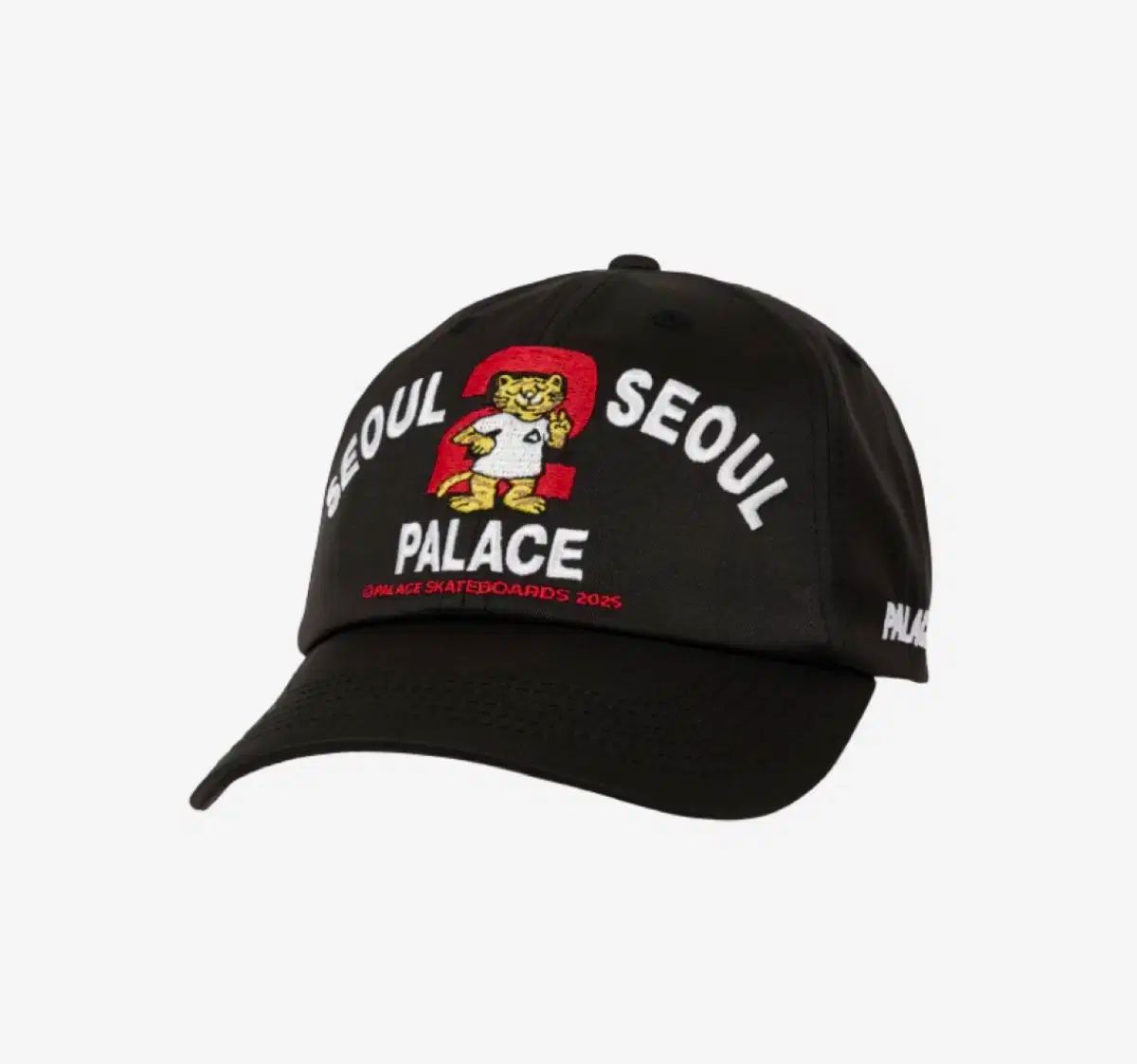 PALACE パレス ソウル 2 6 パネル キャップ ブラック 25ss