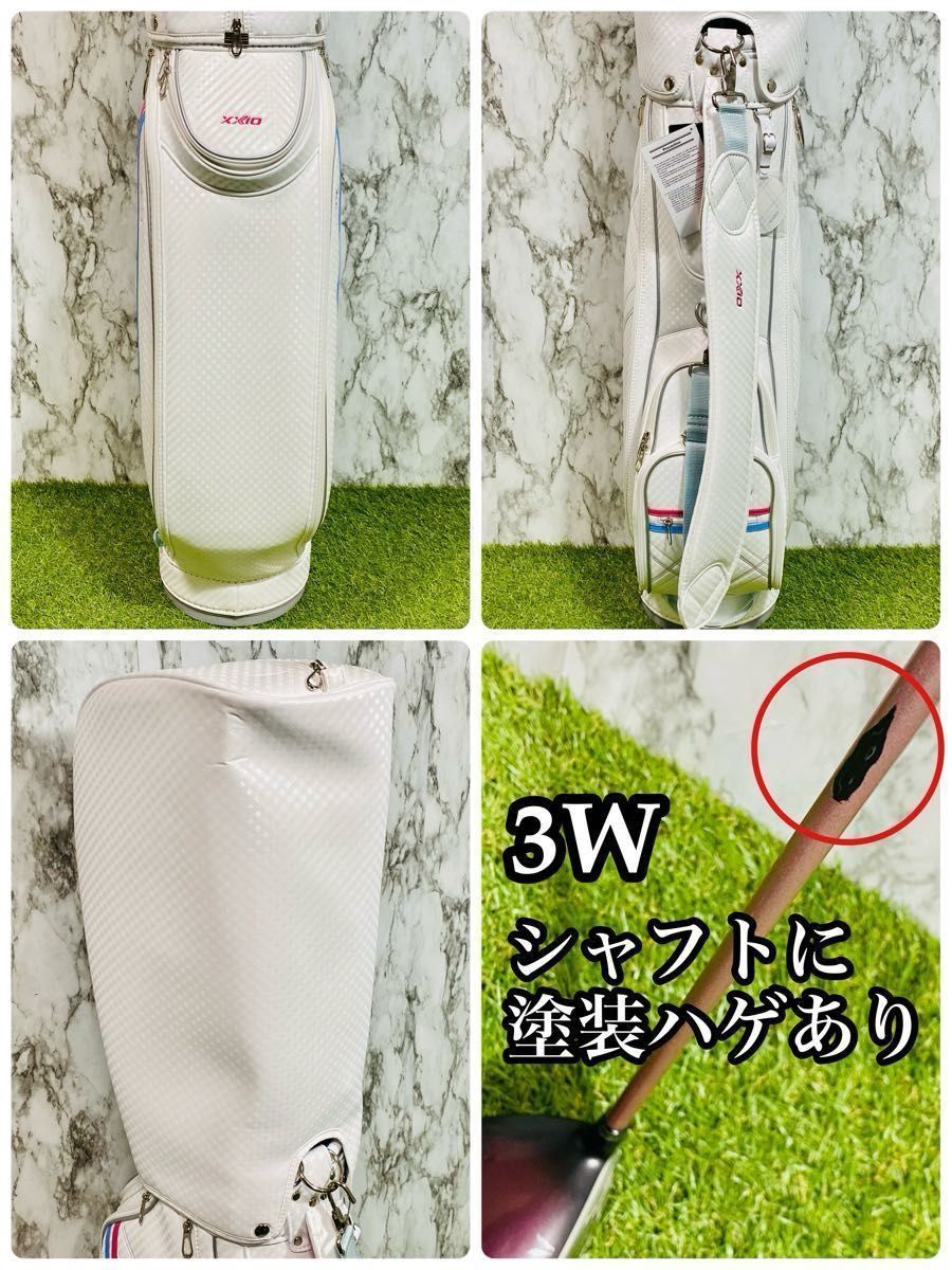CB新品】8代目ゼクシオ XXIO8 ボルドー レディースゴルフセット