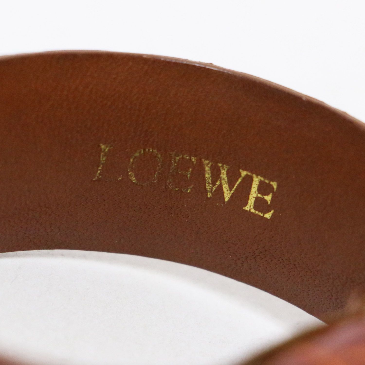 LOEWE ロエベ ブレスレット ブラウン サイズ:FREE | 150周年