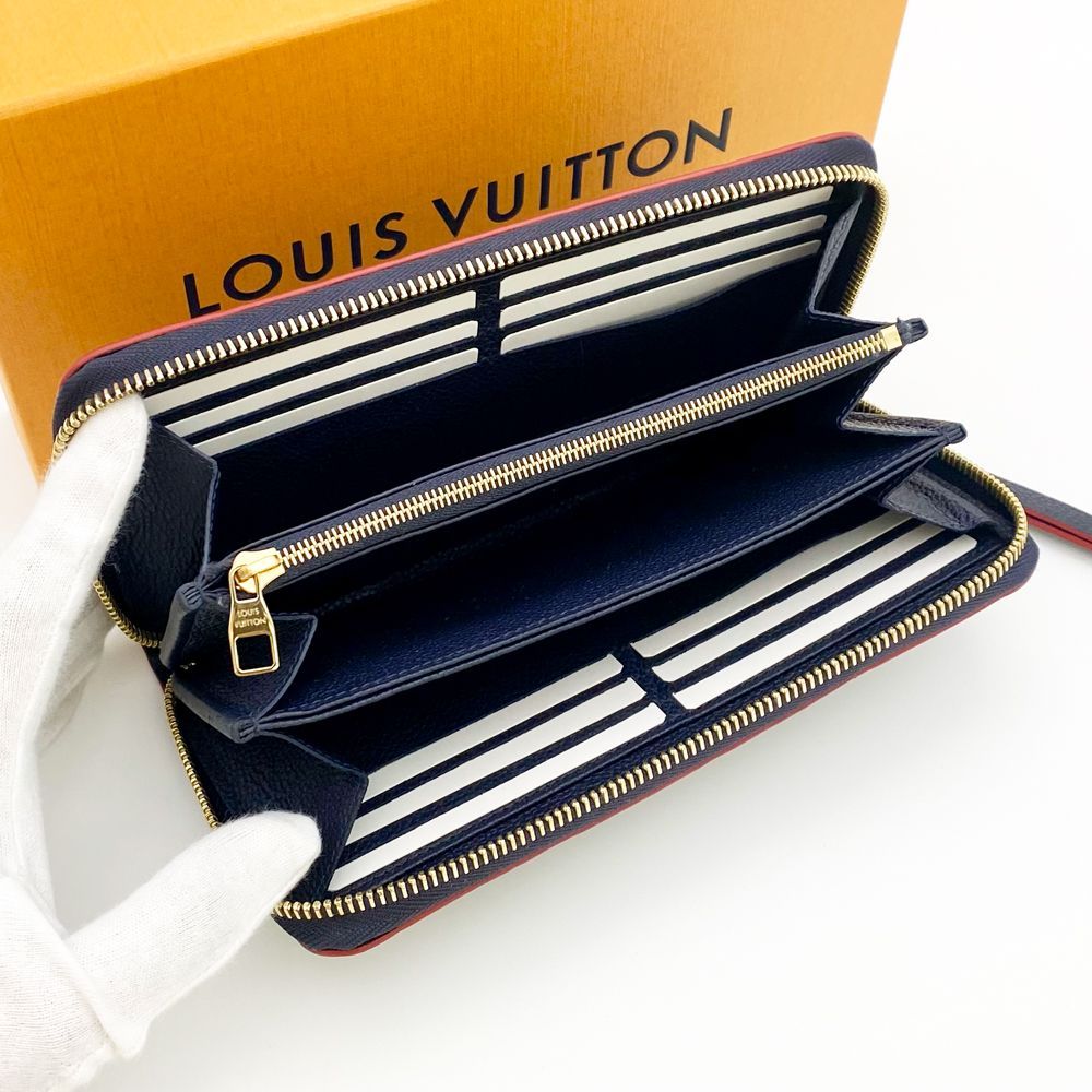 極美品 ヴィトン アンプラント モノグラム ジッピーウォレット