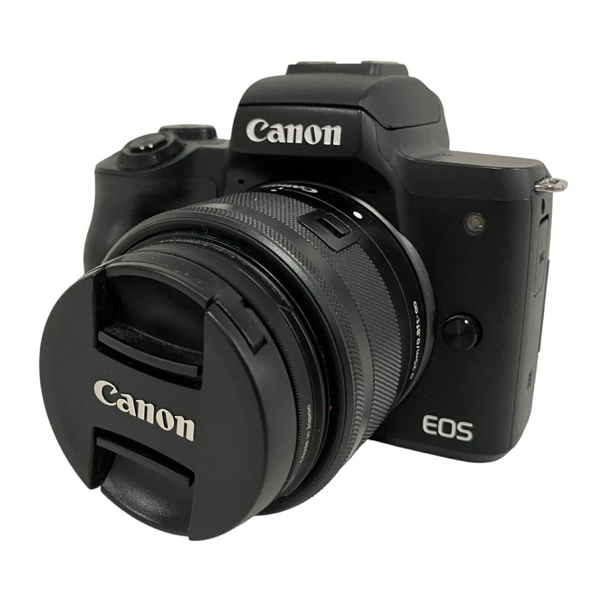 Canon キヤノン EOS Kiss M PC2328 ZOOM EF-M 15-45mm 1 3.5-6.3 IS STM レンズセット ミラーレス デジタル カメラ B10457091