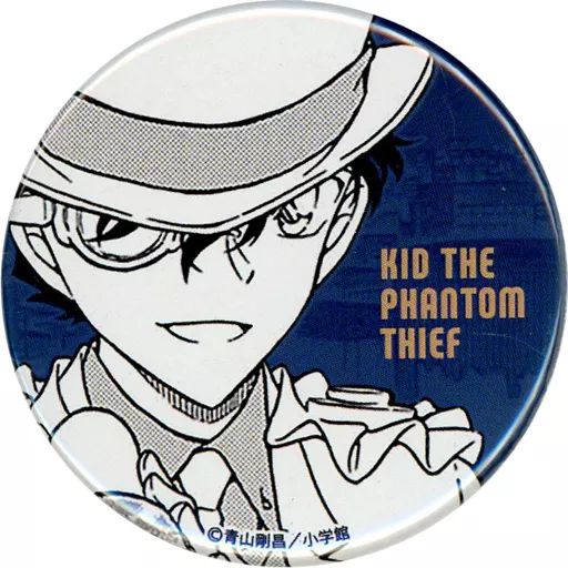 怪盗キッド　名探偵コナン　缶バッジ　アプリ会員限定 緋色の弾丸 公開記念 バッジ・ピンズ 怪盗キッド 「名探偵コナン 緋色の弾丸 公開記念 缶