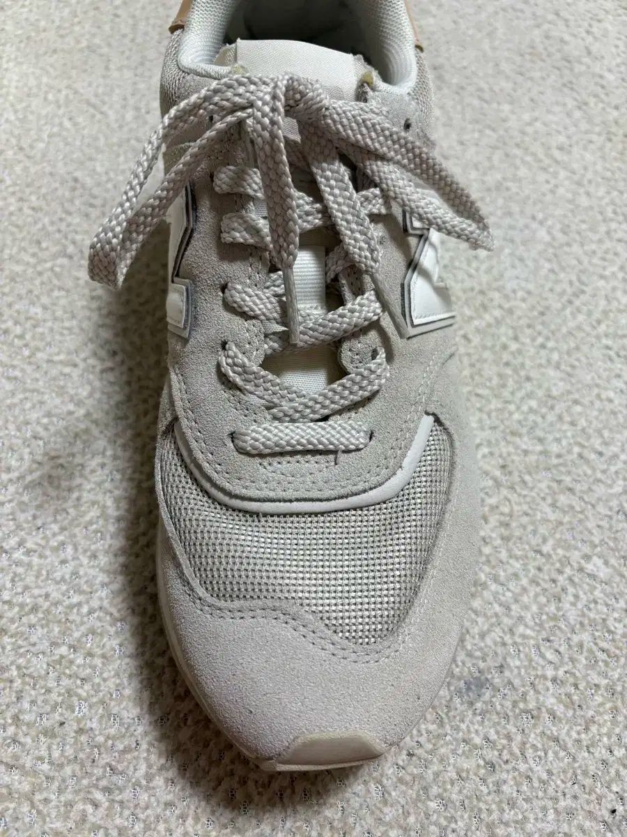 New Balance ニューバランス 574 アイボリー スニーカー 245mm