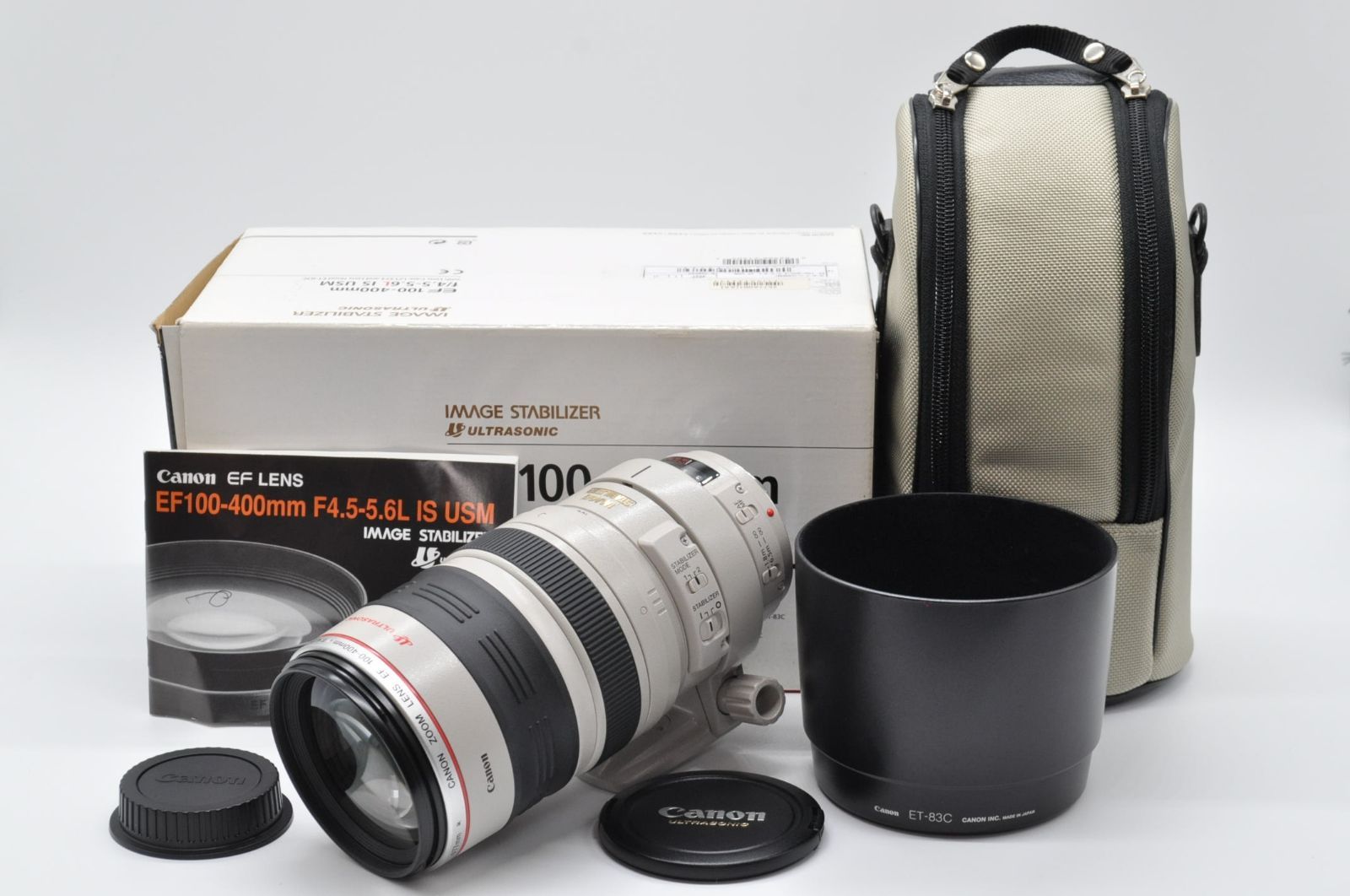 極上美品！！＞ Canon キヤノン EF100-400mm Ｆ4.5-5.6L IS USM