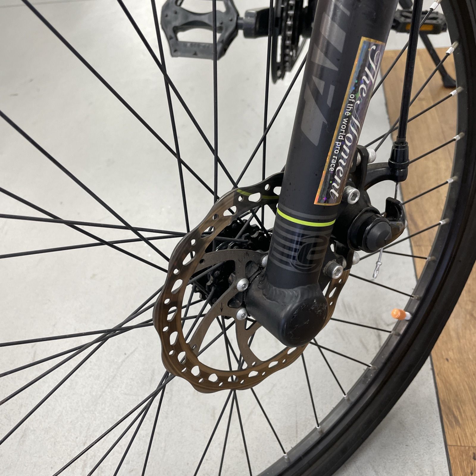 R709 ☀️クロスバイク cannondale 24インチ 3×7段 ディスクブレーキ シマノ製 Tourney