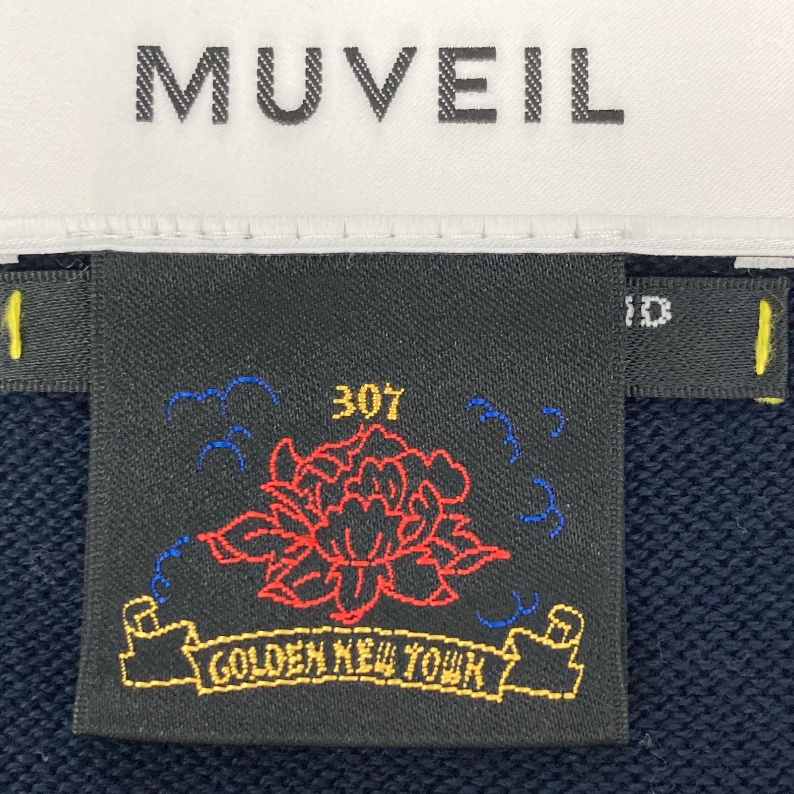 MUVEIL ミュベール MA202KCD003 ﾈｲﾋﾞｰ ﾀｲｶﾞｰ ｶｰﾃﾞｨｶﾞﾝ 36 - メルカリ 