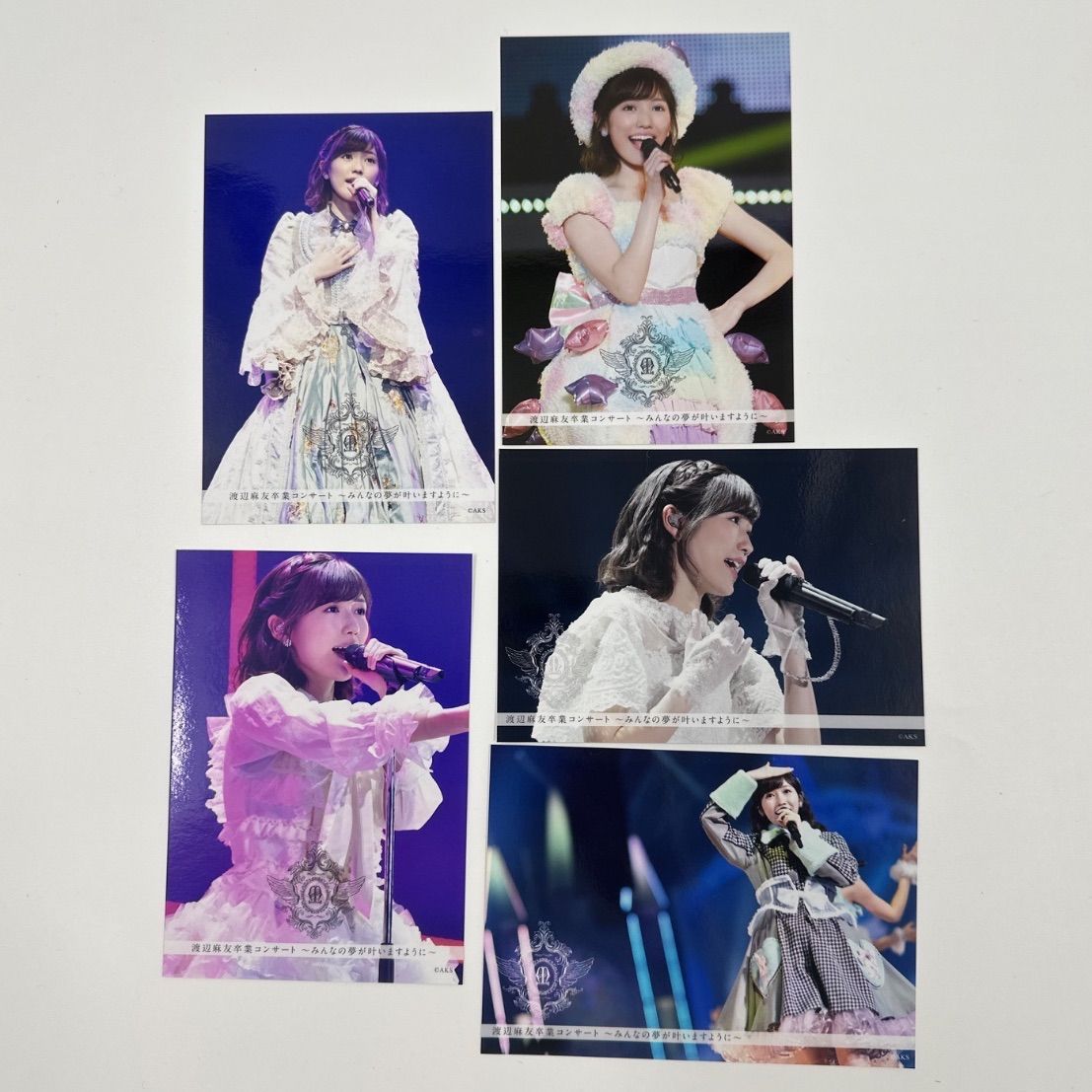 渡辺麻友・卒業コンサート みんなの夢が叶いますように 数量限定盤 6枚