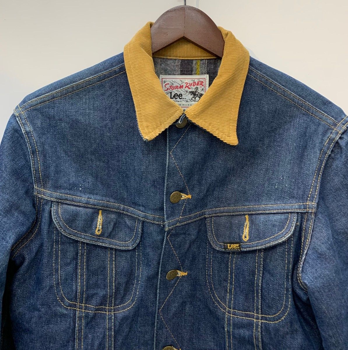 Lee STORM RIDER 44 LONG Lee 44 ビッグサイズ 70s Lee STORM RIDER