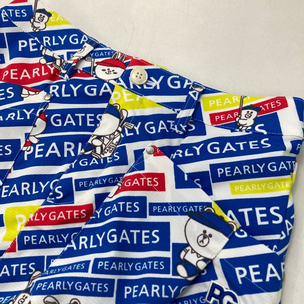 サイズ：0 PEARLY GATES パーリーゲイツ ×LINE FRIENDS ストレッチ